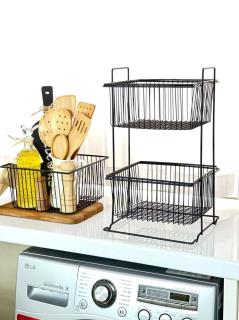 جاپیازی دوطبقه مربع فلزی