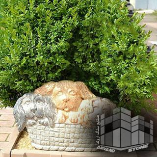 کتیبه سگ دکوری