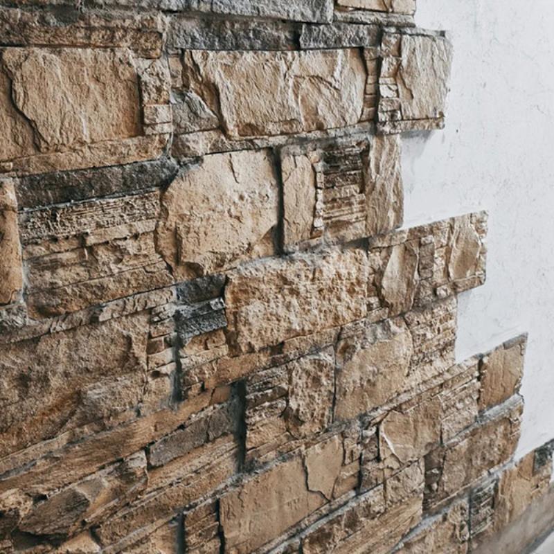 دیوار پوش سنگ نما مدل سیترین