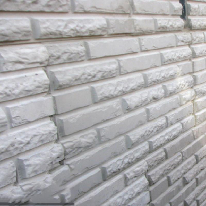 دیوار پوش سنگ نما پنلی مدل آجر ترکیبی