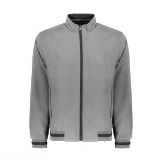 کاپشن بهاره دورو مشکی طوسی روشن مدل ویکتور