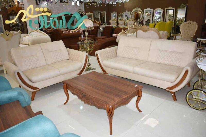 مبل 7نفره مدل ولگا