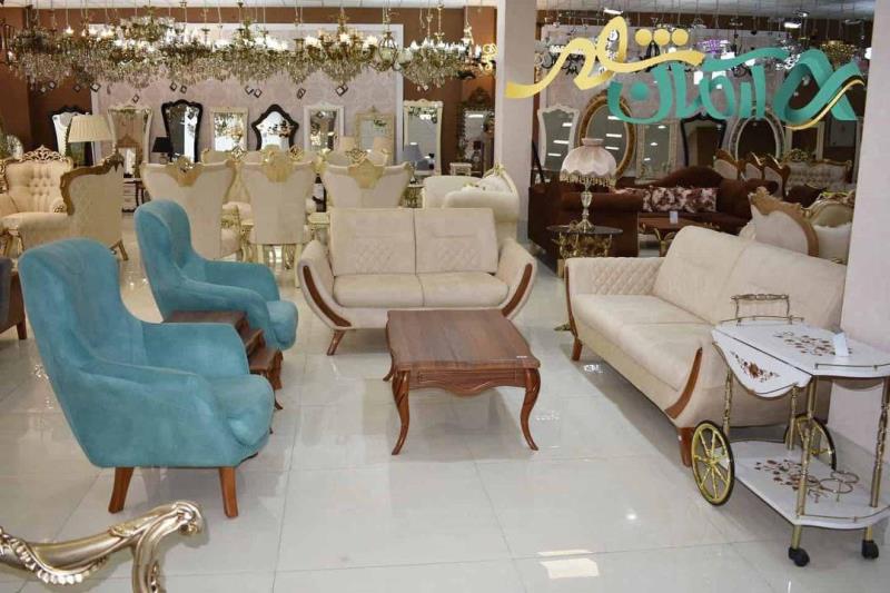 مبل 7نفره مدل ولگا
