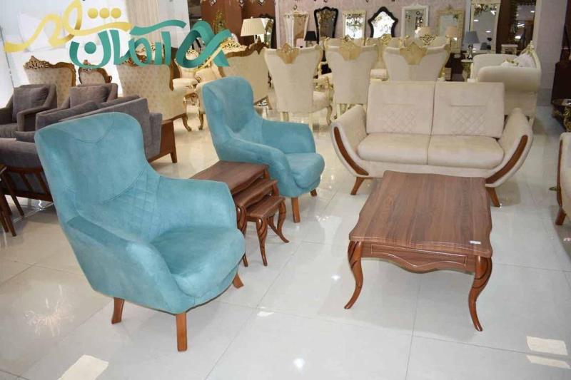 مبل 7نفره مدل ولگا