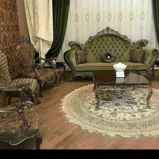 مدل پاتریس ست ۷نفره همراه میز و عسلی