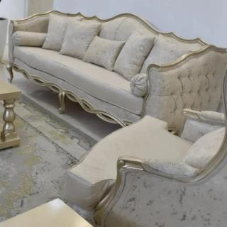 مبل کوئین طنابی ست۷نفره با میز و عسلی