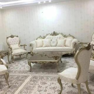 مبل مدل افسون تمام چوب ست 7نفره