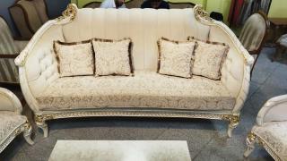 مبل مدل لیندا ست ۷نفره هراه میزوعسلی