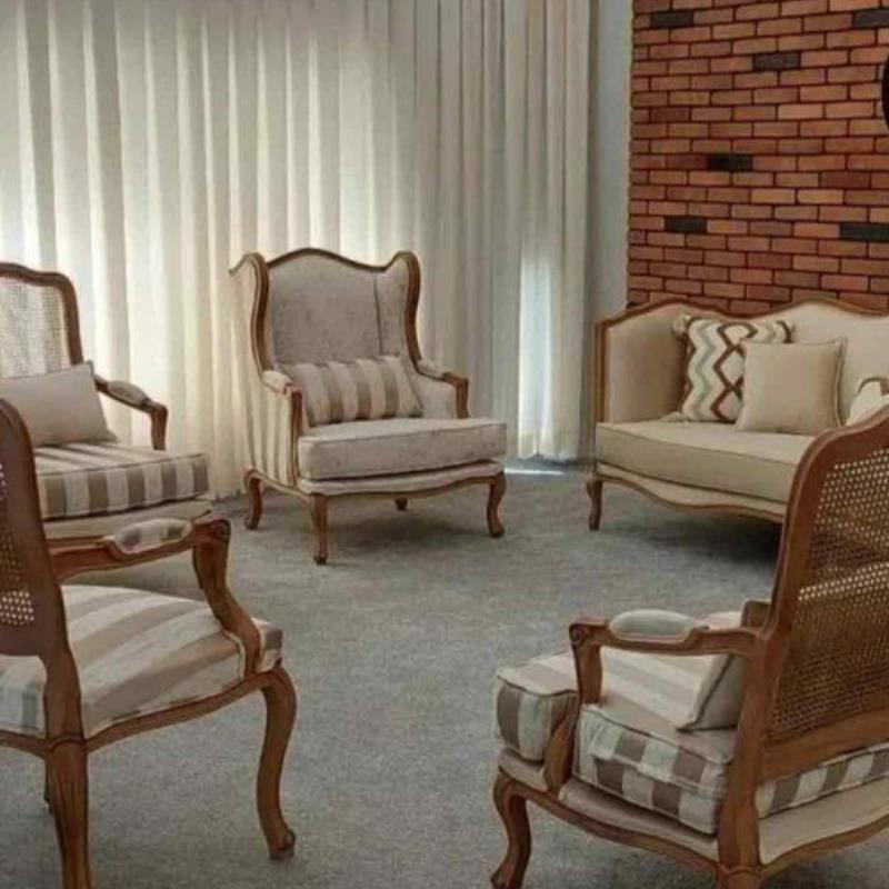 مبل مدل کوئین فرانسوی تمام چوب راش گرجستان