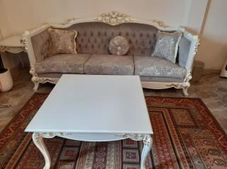 مبل مدل کلاسیک امپراطور ست هفت نفره همراه میز و عسلی