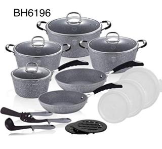 سرویس پخت و پز 15پارچه برلینگ هاوس مدل BH6196