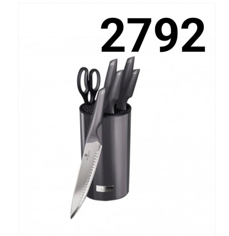 ست چاقو آشپزخانه برلینگر هاوس با پایه مدل 2792