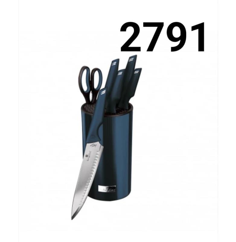 ست چاقو آشپزخانه برلینگر هاوس با پایه مدل 2791