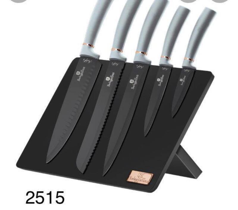 ست چاقو آشپزخانه برلینگر هاوس با پایه مدل 2515