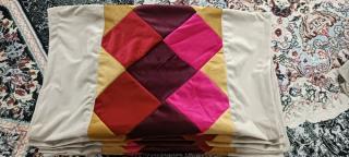 روبالشتی لوله‌ای چهل تیکه مدل لوزی ۵۰در۷۰ کد 04