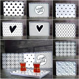 سینی مستطیل بلک اند وایت کد 7791