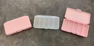 ظرف دارو 5 خانه شفاف