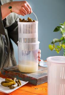 ظرف فریزری ترشی و سبزیجات