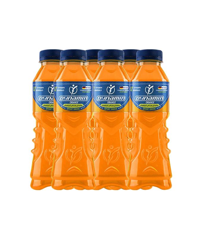 نوشیدنی ورزشی داینامین باکس ۶ عددی پرتقال
