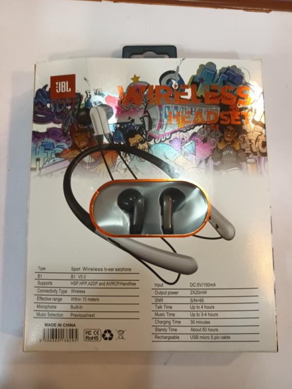 هدفون بلوتوثی گردنی رم خور JBL مدل zon35