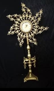 ساعت ایستاده تک پایه طرح فرشته جنس آلمینیوم در سه مدل