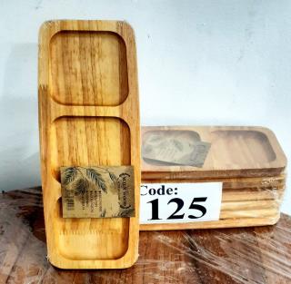 اردو خوری مستطیل 3 خانه کد 125