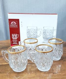 لیوان کنزو لب طلایی