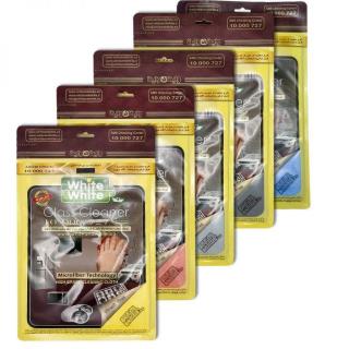 دستمال اشپزخانه مدل وایت اند وایت