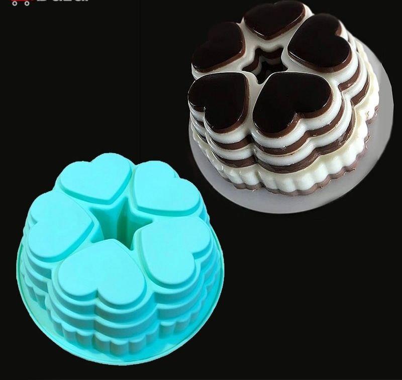 روما قالب سیلیکون مدل قلب مطبق کد c122