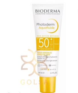 ضدآفتاب آکوافلویید بایودرما مدل بی رنگ SPF30 ؛۴۰ml