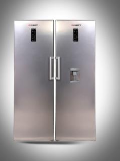یخچال فریزر دوقلو ۴۰ فوت راسن سفید
