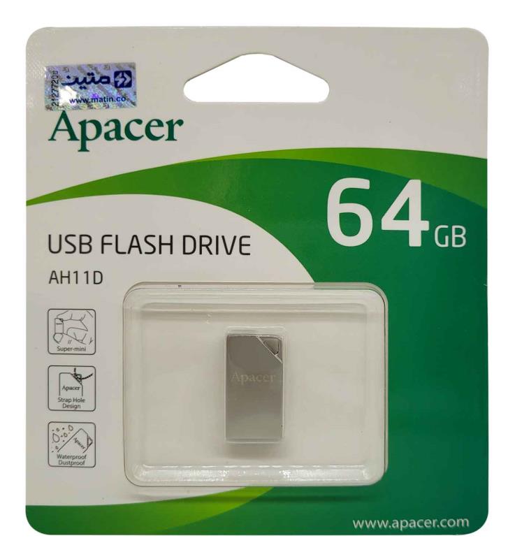فلش ۶۴ Apacer مدل فنی AH11D