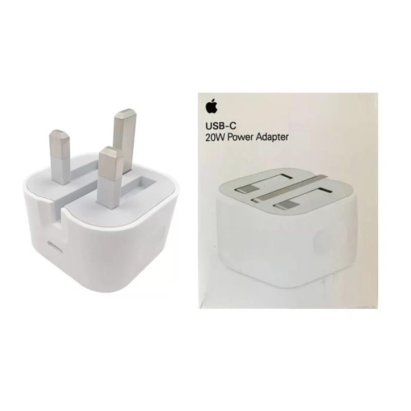 آداپتور فست شارژ 20 وات آیفون 12 Apple 20W USB-C