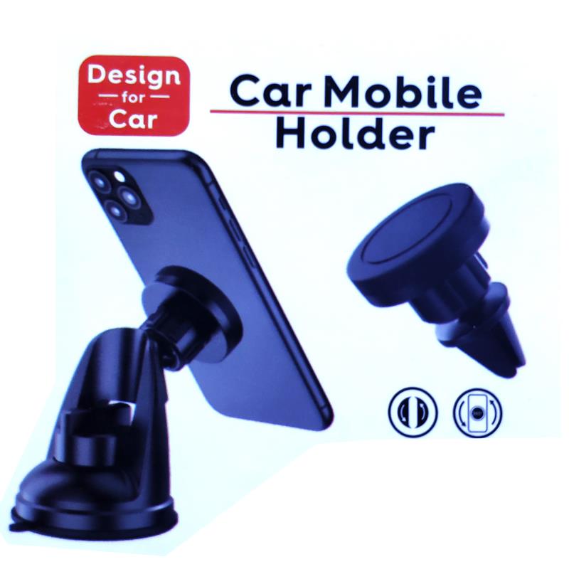 هولدر موبایل دوکاره (وکیومی، دریچه کولر) مخصوص خودرو