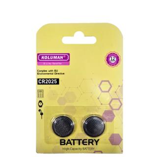باتری سکه ای کلومن مدل CR2025 بسته 2 عددی