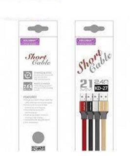 کابل پاوربانک KOLUMAN مدل فنی KD-27 تا 2.4 A