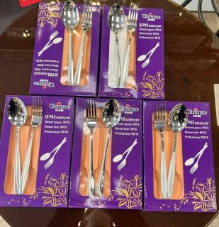 قاشق و چنگال برند یونیک سایز بزرگ