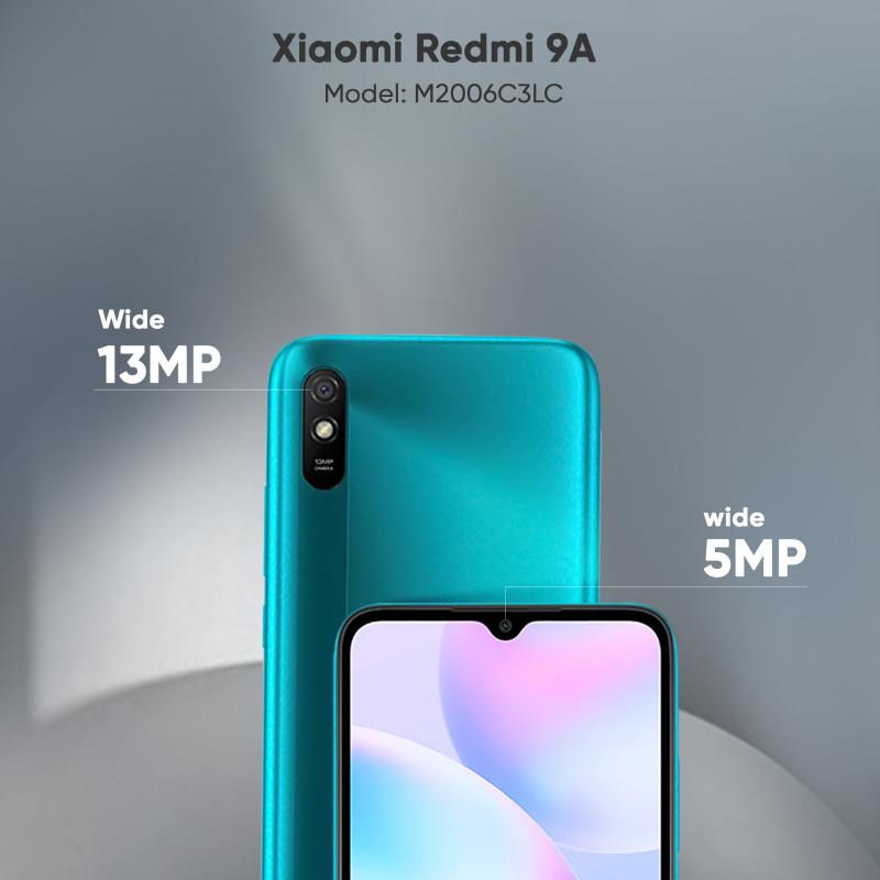 گوشی موبایل شیائومی مدل Redmi 9A M2006C3LC ( مشکی،آبی،سبز )