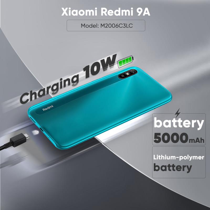 گوشی موبایل شیائومی مدل Redmi 9A M2006C3LC ( مشکی،آبی،سبز )
