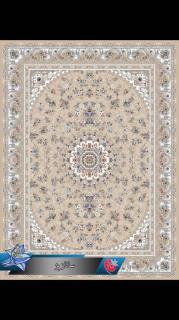 فرش ماشینی 9 متری ساناز 700 شانه (بژ)