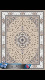 فرش ماشینی 9 متری مهرگان 700 شانه ( بژ )