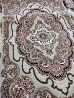 فرش ماشینی 6 متری رنگ فیلی