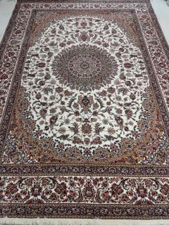 فرش ماشینی 12 متری رنگ کرم