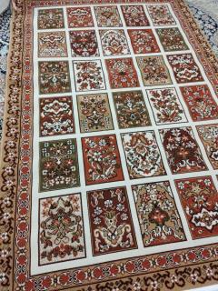 گلیم چهار متری 700 شانه مدل گردویی