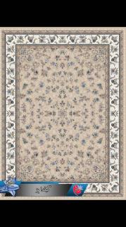 فرش ماشینی 6 متری گیلدا 700 شانه (رنگ بژ)