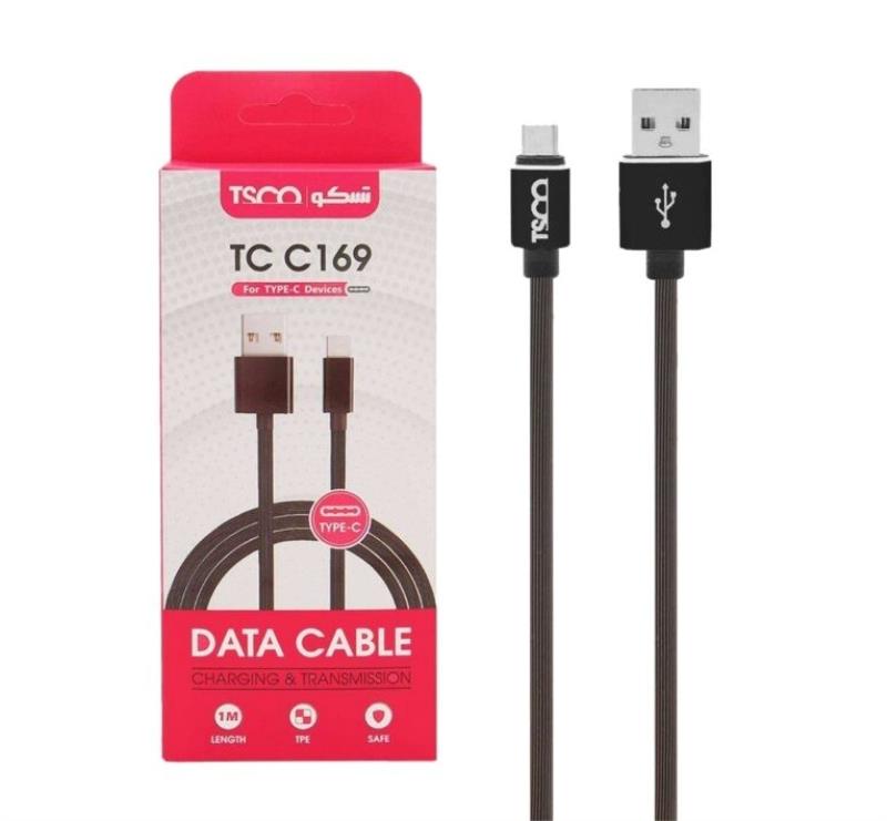کابل تایپ سی TSCO TC C169 1m