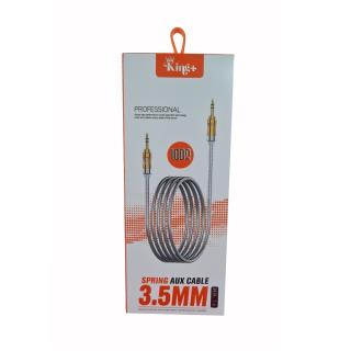 کابل AUX کینگ پلاس تمام فلزی مدل HK-16