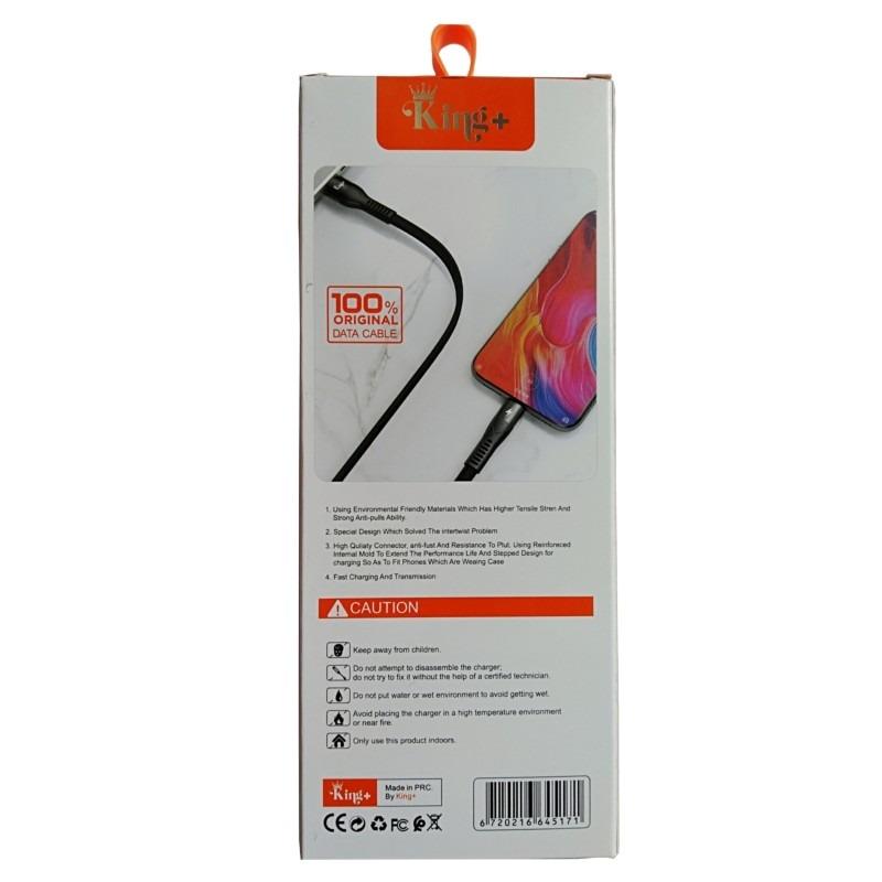 کابل شارژ microUSB کینگ پلاس مدل HK-23