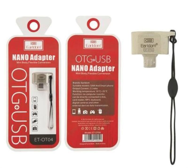 مبدل USB به micro USB ارلدام مدل ET-OT04
