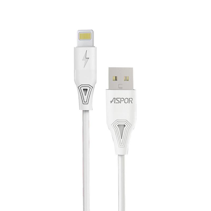 کابل تبدیل USB به لایتنینگ آسپور مدل AC-06